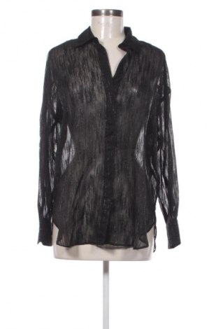 Γυναικείο πουκάμισο Zara, Μέγεθος M, Χρώμα Μαύρο, Τιμή 15,99 €