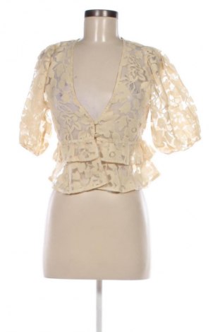 Damenbluse Zara, Größe S, Farbe Ecru, Preis € 13,81