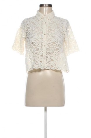 Cămașă de femei Zara, Mărime S, Culoare Ecru, Preț 145,99 Lei