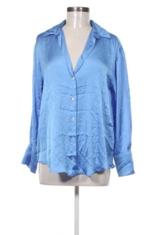 Γυναικείο πουκάμισο Zara, Μέγεθος M, Χρώμα Μπλέ, Τιμή 13,99 €