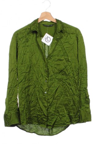 Damska koszula Zara, Rozmiar XS, Kolor Zielony, Cena 37,99 zł