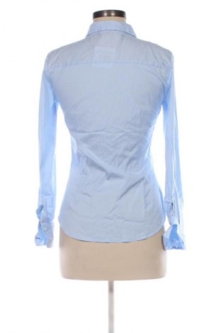 Дамска риза Zara, Размер M, Цвят Син, Цена 27,37 лв.