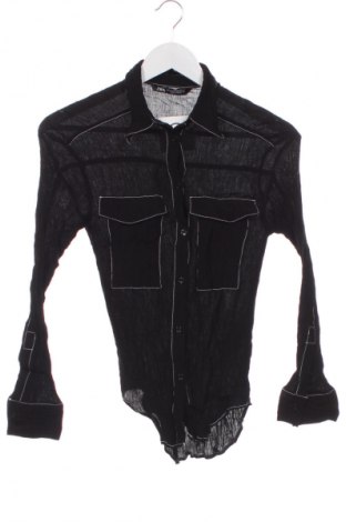 Dámská košile  Zara, Velikost XS, Barva Černá, Cena  249,00 Kč
