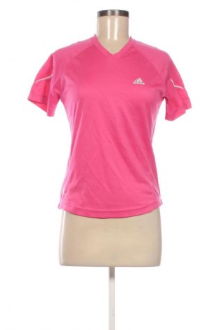 Γυναικείο t-shirt Adidas, Μέγεθος S, Χρώμα Ρόζ , Τιμή 16,55 €
