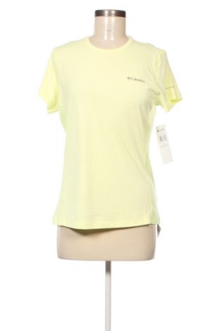 Дамска тениска Columbia, Размер M, Цвят Жълт, Цена 62,99 лв.