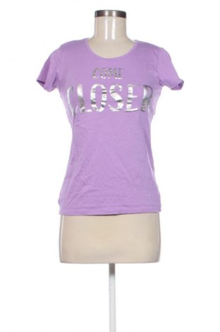 Damski T-shirt Ever.me by Takko Fashion, Rozmiar XS, Kolor Fioletowy, Cena 40,45 zł