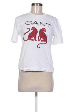 Damen T-Shirt Gant, Größe S, Farbe Weiß, Preis € 17,36