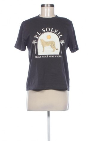 Дамска тениска H&M, Размер M, Цвят Сив, Цена 11,99 лв.