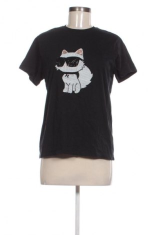 Дамска тениска Karl Lagerfeld, Размер M, Цвят Черен, Цена 68,99 лв.