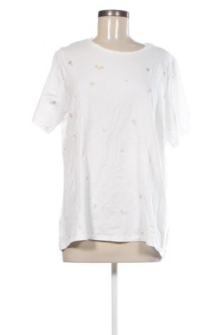 Γυναικείο t-shirt LC Waikiki, Μέγεθος XXL, Χρώμα Λευκό, Τιμή 10,99 €