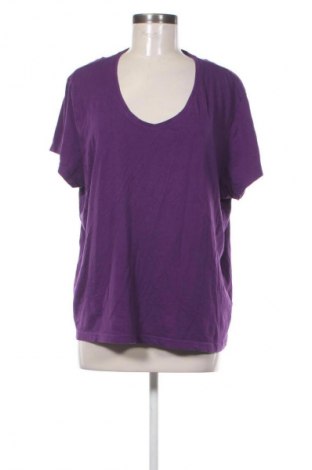 Dámské tričko Laura Torelli, Velikost XXL, Barva Fialová, Cena  249,00 Kč