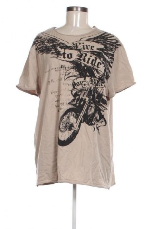 Damen T-Shirt Much More, Größe XXL, Farbe Beige, Preis € 8,99