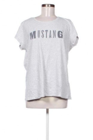 Дамска тениска Mustang, Размер XL, Цвят Сив, Цена 17,84 лв.