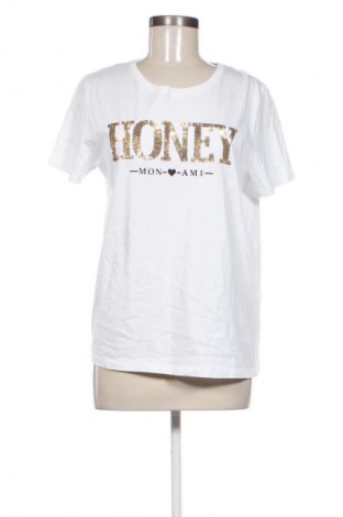 Dámske tričko New Look, Veľkosť XL, Farba Biela, Cena  8,68 €