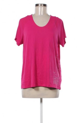 Damski T-shirt Nike, Rozmiar L, Kolor Różowy, Cena 62,02 zł