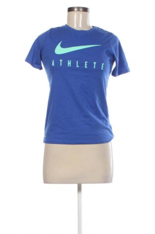 Tricou de femei Nike, Mărime M, Culoare Albastru, Preț 71,05 Lei