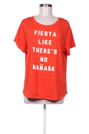 Γυναικείο t-shirt Old Navy, Μέγεθος XL, Χρώμα Κόκκινο, Τιμή 9,21 €