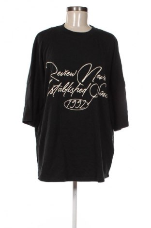 Γυναικείο t-shirt Review, Μέγεθος XL, Χρώμα Μαύρο, Τιμή 10,99 €