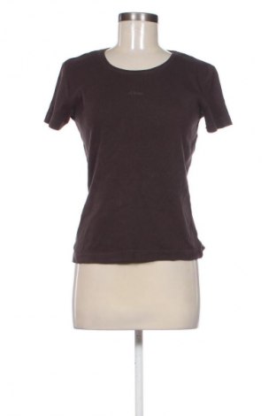 Dámské tričko S.Oliver, Velikost S, Barva Hnědá, Cena  229,00 Kč
