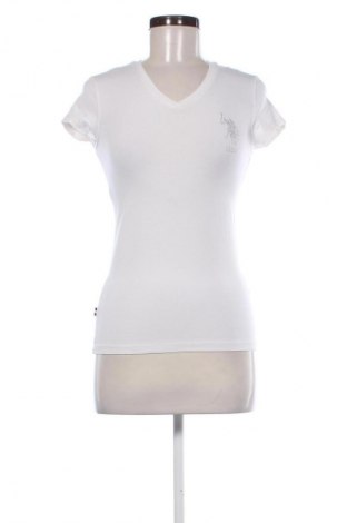 Damen T-Shirt U.S. Polo Assn., Größe XS, Farbe Weiß, Preis 13,80 €