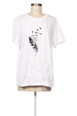 Γυναικείο t-shirt Unbranded, Μέγεθος XL, Χρώμα Ασημί, Τιμή 8,99 €