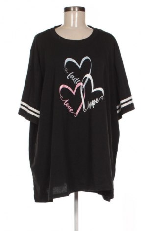 Dámske tričko Unbranded, Veľkosť 5XL, Farba Čierna, Cena  13,95 €