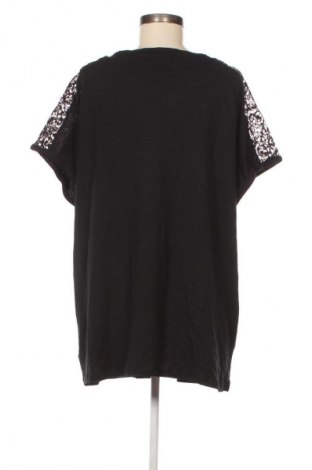 Γυναικείο t-shirt Up 2 Fashion, Μέγεθος 3XL, Χρώμα Μαύρο, Τιμή 7,99 €