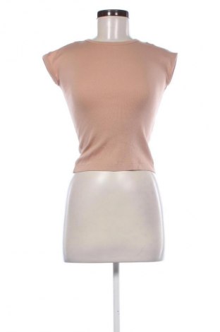 Damen T-Shirt Zara, Größe S, Farbe Beige, Preis € 12,73