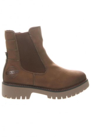Γυναικεία μποτάκια S.Oliver, Μέγεθος 40, Χρώμα Καφέ, Τιμή 85,99 €