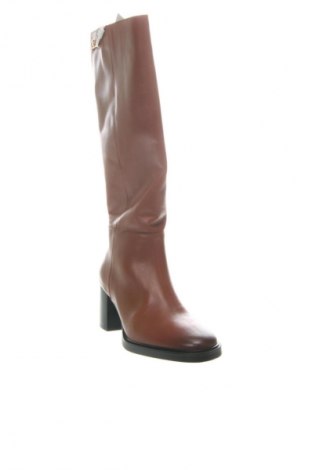 Damskie kozaki Tommy Hilfiger, Rozmiar 38, Kolor Brązowy, Cena 1 124,99 zł