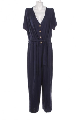 Дамски дълъг гащеризон Bpc Bonprix Collection, Размер XXL, Цвят Син, Цена 22,99 лв.