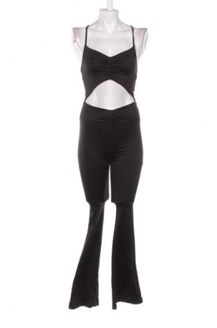 Дамски дълъг гащеризон H&M, Размер XXS, Цвят Черен, Цена 21,99 лв.