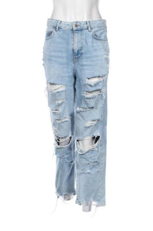 Dámske džínsy  Bershka, Veľkosť L, Farba Modrá, Cena  14,83 €
