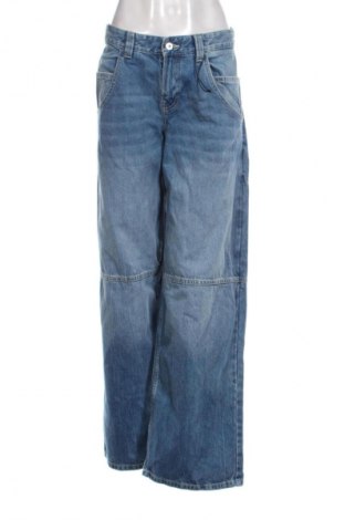 Dámské džíny  Bershka, Velikost L, Barva Modrá, Cena  419,00 Kč