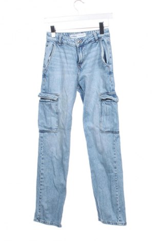 Dámske džínsy  Bershka, Veľkosť XS, Farba Modrá, Cena  14,83 €