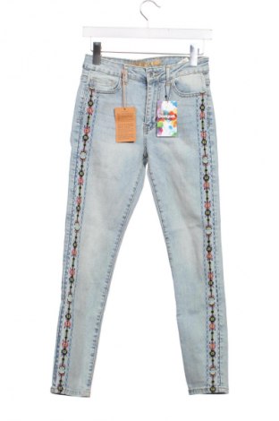 Γυναικείο Τζίν Desigual, Μέγεθος XS, Χρώμα Πολύχρωμο, Τιμή 107,99 €