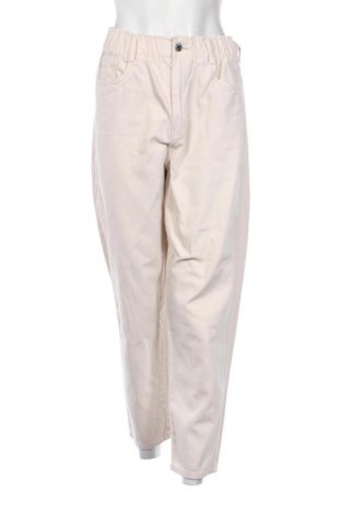 Дамски дънки H&M, Размер M, Цвят Бежов, Цена 29,00 лв.