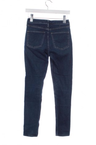 Дамски дънки H&M, Размер XS, Цвят Син, Цена 29,15 лв.