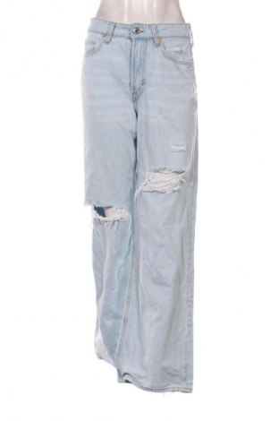 Damskie jeansy H&M, Rozmiar S, Kolor Niebieski, Cena 66,65 zł