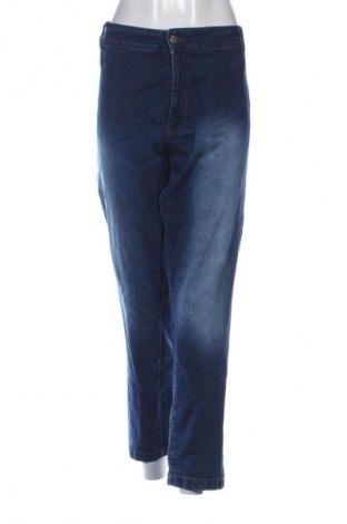 Damskie jeansy Janina, Rozmiar 4XL, Kolor Niebieski, Cena 60,99 zł