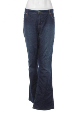 Damskie jeansy Janina Denim, Rozmiar XXL, Kolor Niebieski, Cena 50,99 zł