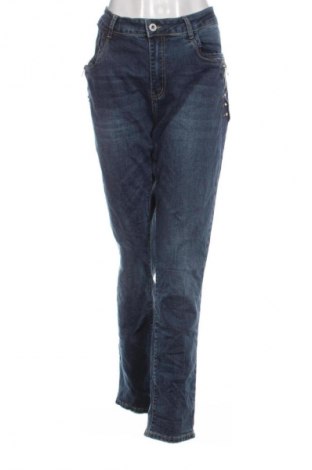 Dámske džínsy  KAROSTAR, Veľkosť 3XL, Farba Modrá, Cena  10,95 €
