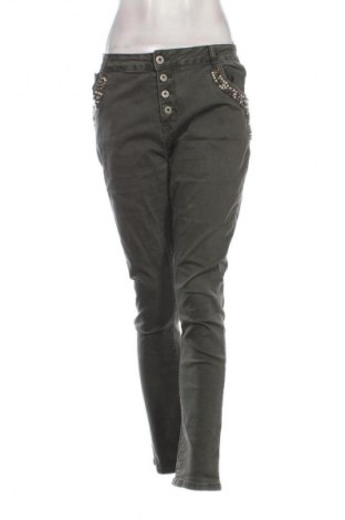 Damen Jeans KAROSTAR, Größe XL, Farbe Grün, Preis € 13,99