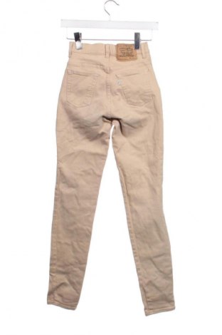 Blugi de femei Levi's, Mărime XXS, Culoare Bej, Preț 156,99 Lei