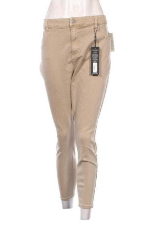 Dámské džíny  Liverpool Los Angeles, Velikost XXL, Barva Béžová, Cena  2 649,00 Kč