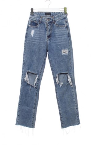 Dámské džíny  Pretty Little Thing, Velikost XXS, Barva Modrá, Cena  570,00 Kč