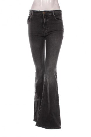 Blugi de femei Pull&Bear, Mărime S, Culoare Gri, Preț 77,17 Lei