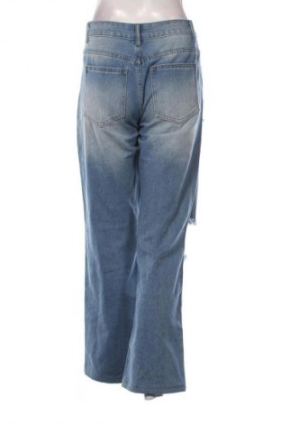 Damskie jeansy SHEIN, Rozmiar S, Kolor Niebieski, Cena 124,92 zł