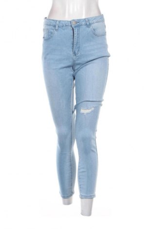 Blugi de femei SHEIN, Mărime L, Culoare Albastru, Preț 57,99 Lei