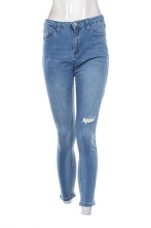 Blugi de femei SHEIN, Mărime L, Culoare Albastru, Preț 57,99 Lei